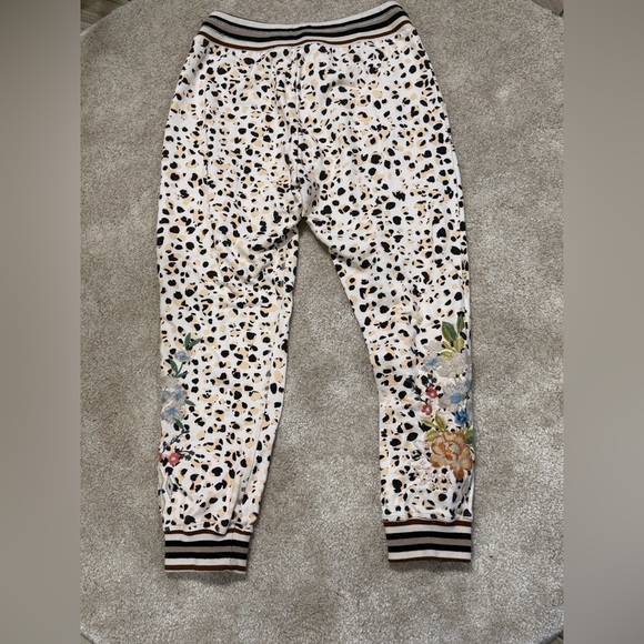 Johnny Was Josephine embroidered joggers size medium - Picture 3 of 5